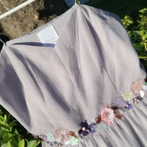 Lauren Conrad Strapless Formal Dress